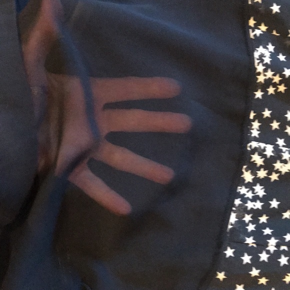 EUC  Princess Vera Wang Sheer Star Spangled Vintage Dress Size 7 - Picture 14 of 16